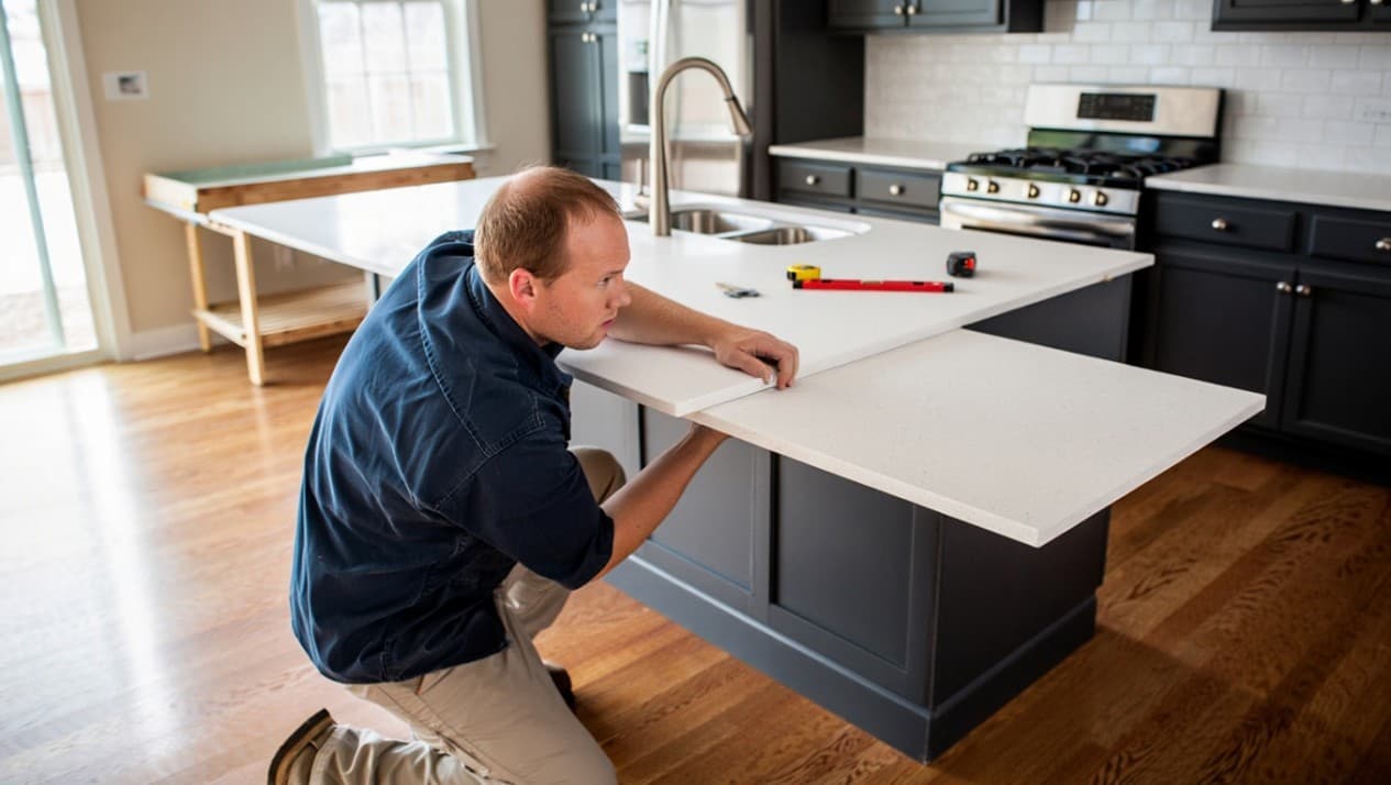 Quartz Countertop Installation